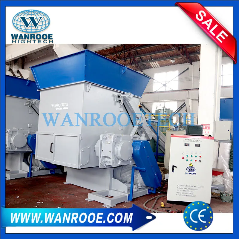 Plastic-Bucket-Block-Hollow-Barrel-Shredder-Machine