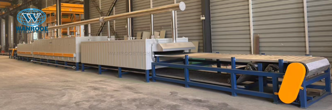 双玻光伏板热解炉